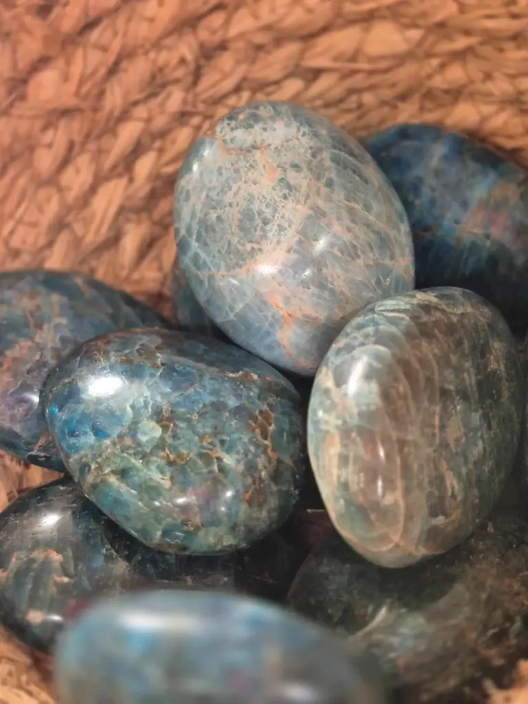 Apatite bleue