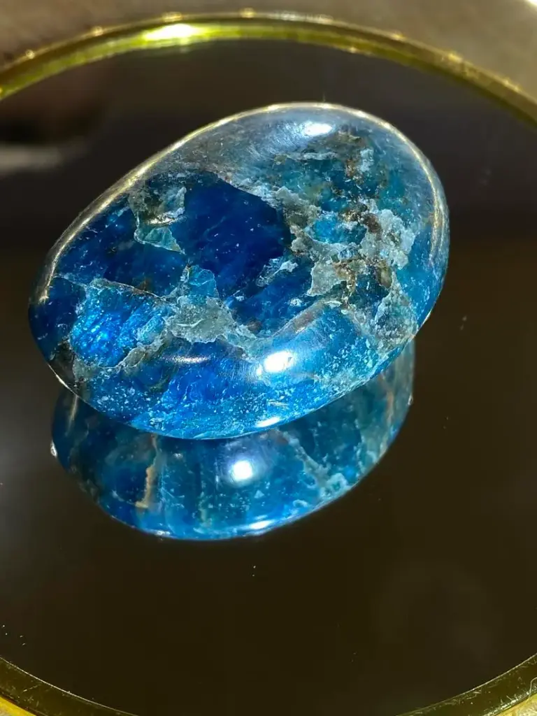 Apatite bleue