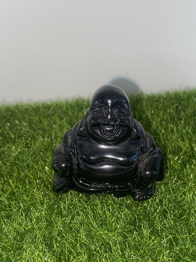 Bouddha Obsidienne noire